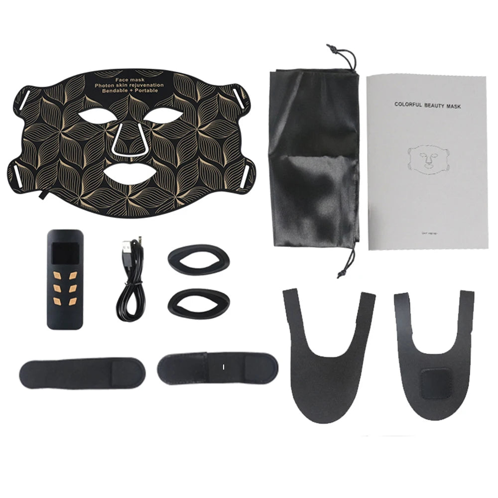 LED 8-Colour Face & Neck Therapy Mask